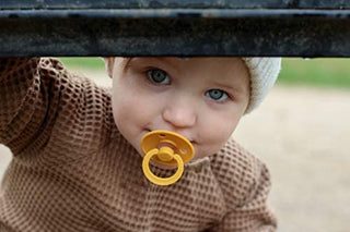 Bibs Pacifier Size 1 - Baby 0-6M (2pcs) - Ivory/Blush