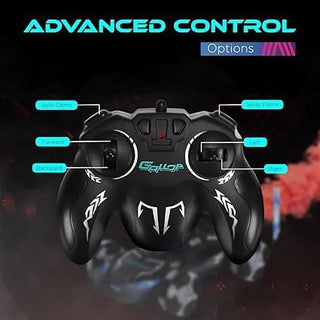 MONOCUS™ RC Car Stunt Toy, 2.4GHz Remote Control Car, Gesture Sensor Kids Car with Lights, Music, and Spray Launcher.