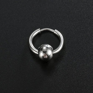 Stainless Steel Creative Hoop Earrings Women Triangular Earrings Fashion Jewelry Huggie Men Punk Hiphop