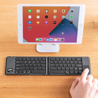 Wireless Tablet Laptop Keyboard With Touch Folding