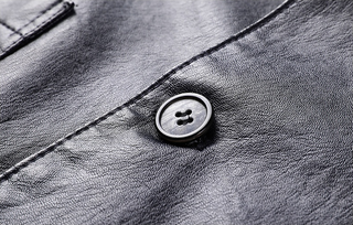 Men's Pu Leather Jacket For Young And Middle-aged Men's Casual Dad