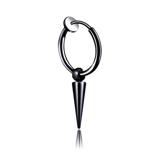 Stainless Steel Tassel Earrings Titanium Steel Single Point Stud Earrings Men