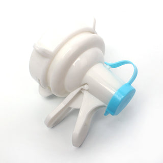 White Inverted Water Dispenser Folding Stand