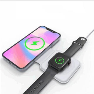 2 in 1 Magnetic Wireless Charger 15W Charging Dock Wireless QI Fast Charger