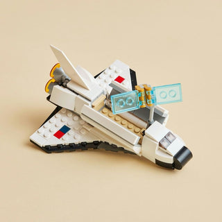 LEGO 31134 Creator 3 in 1 Space Shuttle Toy to Astronaut Figure to Spaceship, Building Toys for Kids, Boys, Girls Aged 6 and up, Creative Gift Idea