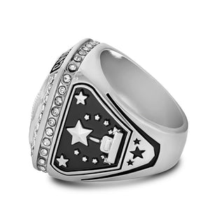 Express Medals of Champion Trophy Rings Award Gift Championship Ring Winner Tournament