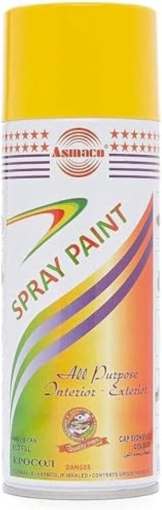 Biella™ Asmaco All Purpose Interior and Exterior Spray Paint (WHITE)