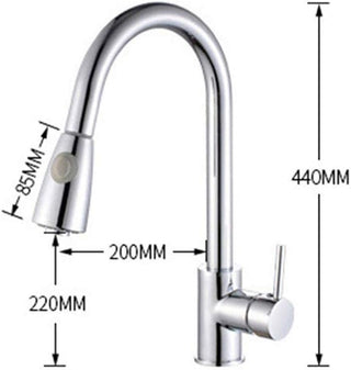 TAGU Kitchen Faucet Tap (Black)
