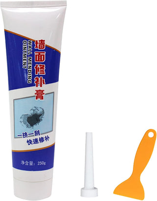 Staright 250g Drywall Repair Kit Wall Mending Agent Free Scraper Surface Repair Cream Instant Wall Plaster Repair Paste to Cover Holes Cracks Graffiti