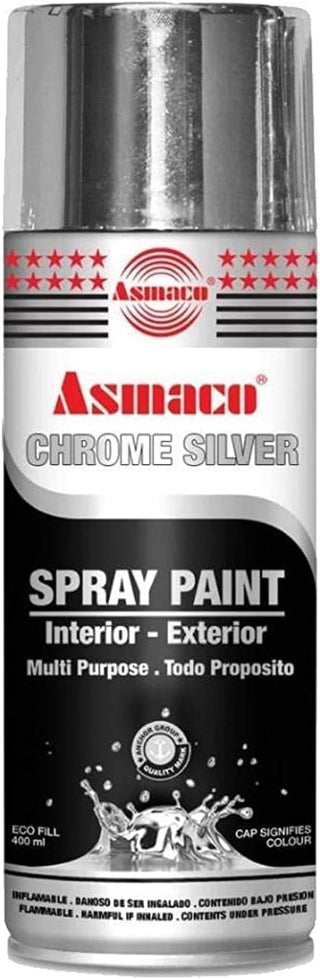 Biella™ Asmaco All Purpose Interior and Exterior Spray Paint (WHITE)