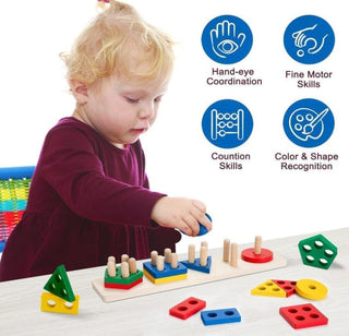 BUY4LESS - Wooden Kids Educational Piano Xylophone, Educational Musical Instruments Toy, 8 Key Scales (Xylophone)