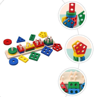 BUY4LESS - Wooden Kids Educational Piano Xylophone, Educational Musical Instruments Toy, 8 Key Scales (Xylophone)