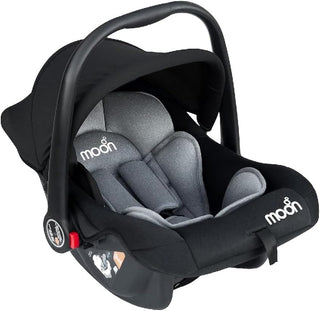 MOON Bibo Infant/Baby/Kids Travel Car Seat With Full Body Support CUShion Rear Facing_Seat Carry Cot AdjUStable Canopy Suitable For 0 Months+0 13 Kg Brown
