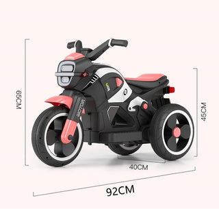 NTECH New Model Children Ride on Toy With Music Light 3 Wheels Rechargeable Battery Car Baby Motorbike 2-7year Boy & Girl Can Sit In Toy Car Scooter Kids Electric Motorcycle (Green)