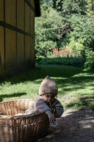 Bibs Pacifier Size 1 - Baby 0-6M (2pcs) - Ivory/Blush