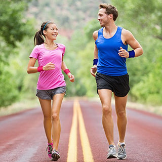 6 Pack Wrist Sweatbands Tennis Wrist Bands Absorbent Sweatbands for Football Basketball Running Athletic Sports and Working Out