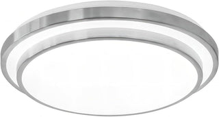 HUA QIANG WANG LED Flush Mount Ceiling Light,60W 3-Color Changeable Ceiling Lamp,Round Modern Ceiling Lighting Fixture for Living Room Dining Room Bedroom Kitchen Island(40cm)