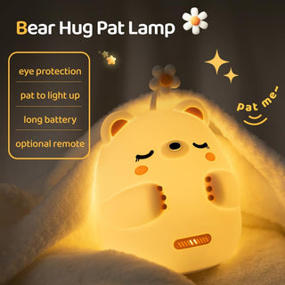 Valensole Cloud Kids Night Light, Cute Nursery Light for Baby, Bedroom Night Light with 2-color Dimmable, USB Rechargeable, Portable, LED with Silicone Detachable Lanyard, Camping Lamp (White)