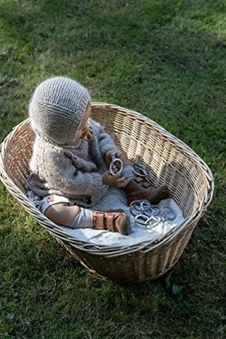 Bibs Pacifier Size 1 - Baby 0-6M (2pcs) - Ivory/Blush