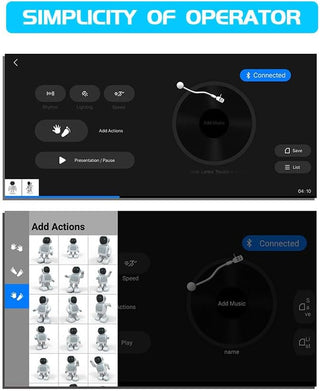 QuantumG - ROBERT APP CONTROLLED ROBOT AND BLUETOOTH SPEAKER WITH BUILTIN DANCING FEATURE AND APP CONTROLLED GESTURE MOVEMENTS, FUN TOY GADGET FOR KIDS AND BLUETOOTH SPEAKER