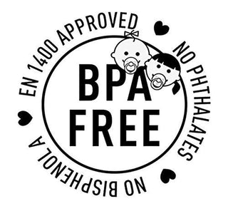 Bibs Pacifier Size 1 - Baby 0-6M (2pcs) - Ivory/Blush