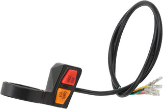 SRTK Electric Bike Switch, Handlebar Switch IPX4 Waterproof Wear Prevention Anti-Aging For Low Speed ATV Scooter