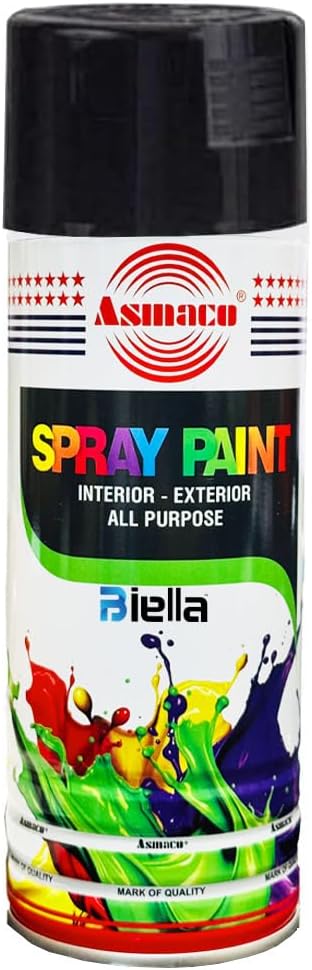 Biella™ Asmaco All Purpose Interior and Exterior Spray Paint (WHITE)