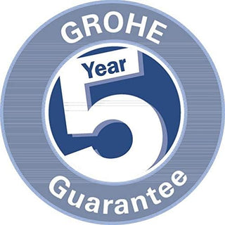 GROHE BauEdge Single Lever Sink Mixer | Kitchen Fixtures | Kitchen Faucet With High Spout | Swivel Area 360˚ |Easy Installation | 31367001