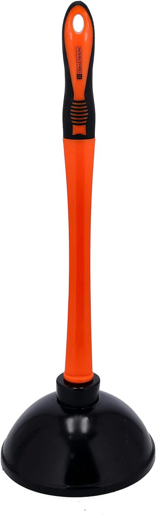 Royalford Rf2371Gr Toilet Plunger | Tested & Proven To Clear Unblock Tough Drain Blockages More Powerful Than Traditional Plungers Unblocks All Toilets With Unique Bellows Design