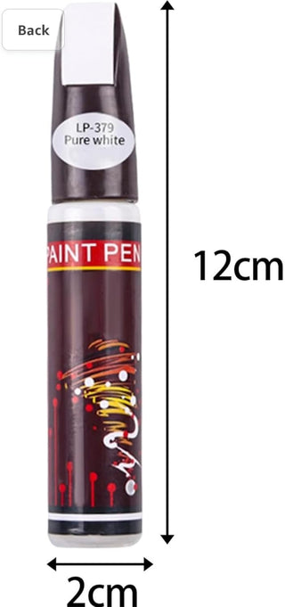 Professional Touch Up Paint Pen for Cars Scratch Removal Repair, Wheel Fill Paint Pen/White/for Various cars (Pure White