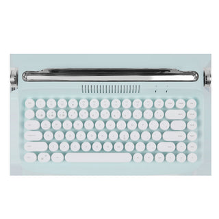 Retro Round Parts Bluetooth Keyboard Wireless Office Tablet PC