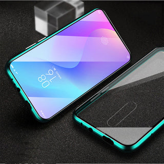 XIAOMI Phone Case Double-sided Glass Red Rice Magneto Mobile Phone Case With Magnetic Metal