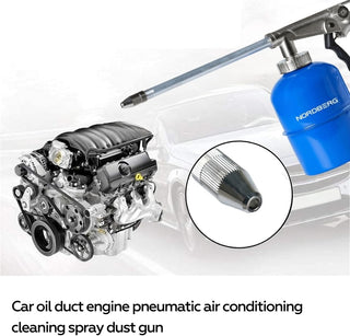 NORDBERG Air washing gun NP9004, tank capacity 0.9 l, working pressure 3.5 bar