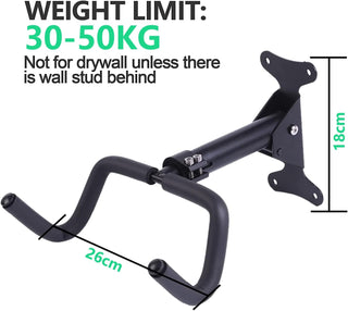 Bike Wall Mount Bike Storage Rack - Foldable - Length and Angle Adjustable - Horizontal Bicycle Rack for Garage,Indoor,Home,Road Bikes,Mountain Bikes,Hybrid Bikes with Screws