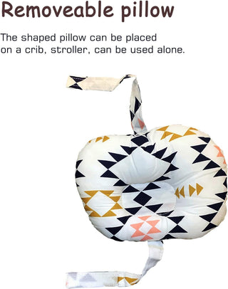 Nyganmelloz Nursing-Breast Feeding Baby Pillow,Newborn Infant support Cushion Nursing Maternity Breastfeeding Pillows U Shape Pillow Head Pillows - Washable Bamboo Cotton Pillowcase