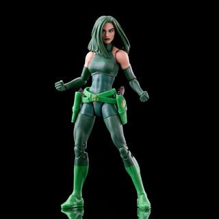 Marvel Legends Series 6-inch Madame Hydra Comics Action Figure 6-inch Collectible Toy, 4 Accessories, 1 Build-A-Figure Part.