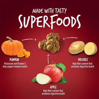 Fruitables Crispy Bacon and Apple Flavor, Multi-Colour