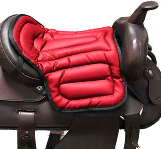 Horse Saddle Shock absorption and thickening,Soft Equestrian Seat Pad Riding Equipment Comprehensive PU Western Saddle Pad Painless