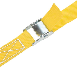 3 Pack Lashing Straps (3.8cm x 3 M) - Cam Straps and Ratchet Straps for Kayak Trailer, Roof Rack, and Car Tie Down Straps Up to 600lbs