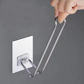 ZALCOON 6 PCS Mop Broom Holder Wall Mount - Mop Holder Self Adhesive Broom Hanger for Home Garage Garden Laundry Room Storage, Kitchen Tools Organizer