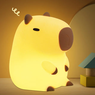 OkiyiD Duck Night Light, Cute Duck Gifts for Girl, Duck Lamp Gifts Dorm Decor Lamp for Nursery, ABS+SIL, Touch Control, Portable and Rechargeable Dimmable, Birthday Gifts for Boys Girls (DoDo Duck)