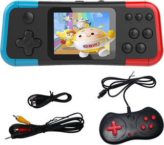 TDOO Handheld Games for Kids Adults, Portable Retro Games Console Built in 666 Classic Electronic Video Games Player with TV Output - Travel Games for Birthday Xmas Gift
