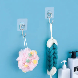ZALCOON 6 PCS Mop Broom Holder Wall Mount - Mop Holder Self Adhesive Broom Hanger for Home Garage Garden Laundry Room Storage, Kitchen Tools Organizer