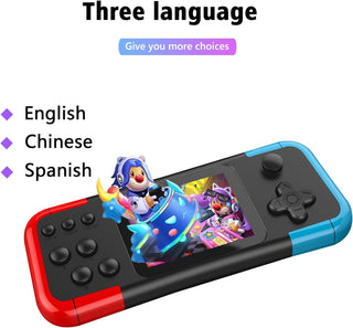 TDOO Handheld Games for Kids Adults, Portable Retro Games Console Built in 666 Classic Electronic Video Games Player with TV Output - Travel Games for Birthday Xmas Gift