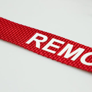 MAUHOSO Remove Before Flight Key Chain,Government Issue Military Surplus Red/White Key Ring USA air force Military