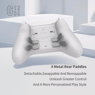 GuliKit KK3 Max Game Controller Hall Effect Joysticks Analog & Digital Triggers Wireless Pro 1000HZ Polling Rate Maglev/HD/Rotory Vibration Compatible with Switch/PC/Android/iOS/Steam Deck (Black)