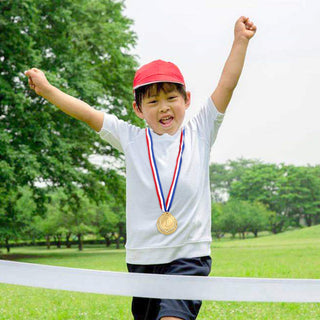 Swpeet Metal Gold Silver Bronze Award Medals with Ribbon, Olympic Style Winner Medals for Kids Children's Events, Classrooms, Office Games and Sports - 1st 2nd 3rd Place