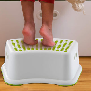 McMola 2 Step Stool for Toddlers Non Slip Sturdy Double Step Up For Kids Safe Toddler Loo Potty Toilet Training in The Bathroom Kitchen and Home