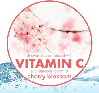 Be-Vita Korean Vitamin Shower Filter - Anti Hair Loss - Prevents Dry Skin - Chlorine Removal - Rust Removal - Relaxing Aromatherapy - Non-Toxic (Baby Powder)
