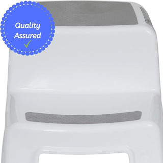 McMola 2 Step Stool for Toddlers Non Slip Sturdy Double Step Up For Kids Safe Toddler Loo Potty Toilet Training in The Bathroom Kitchen and Home